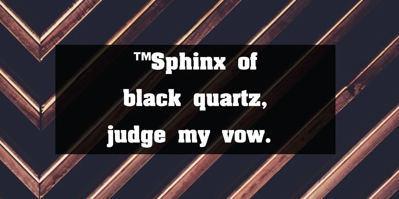 Aachen Font Preview