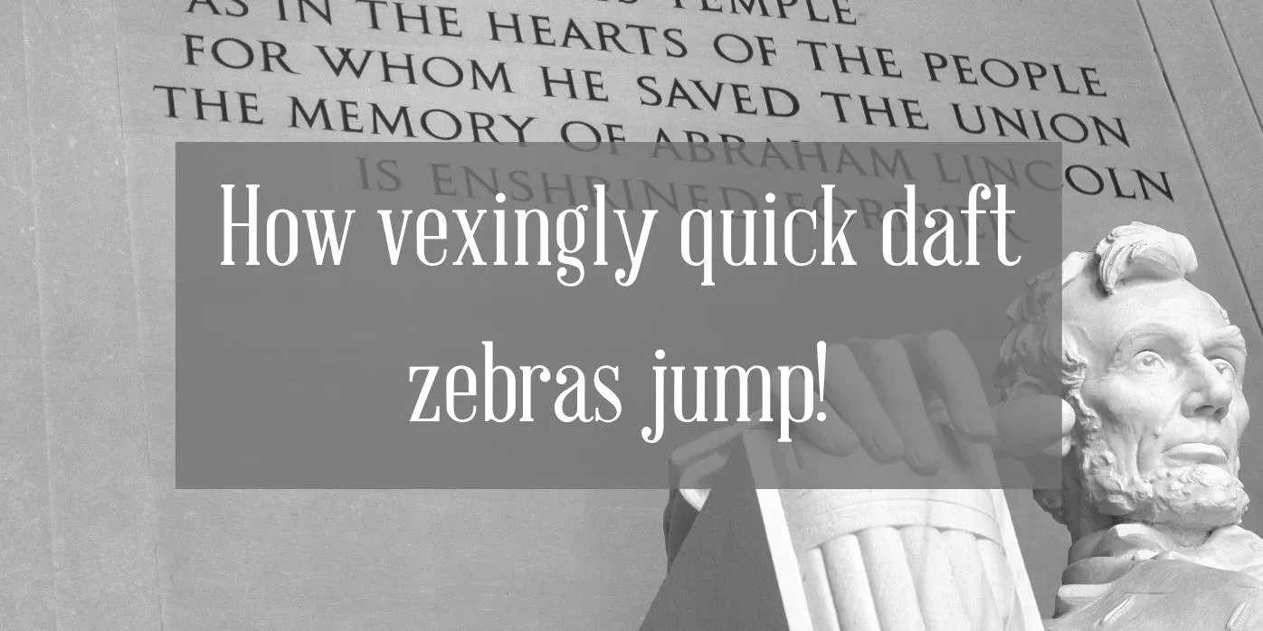 Abraham Lincoln Font Preview
