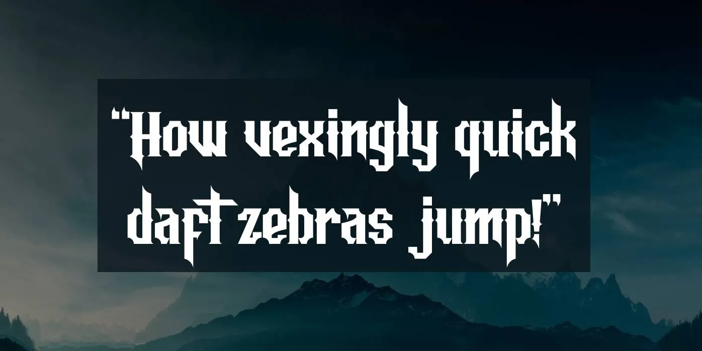 Aesthetic Font Preview