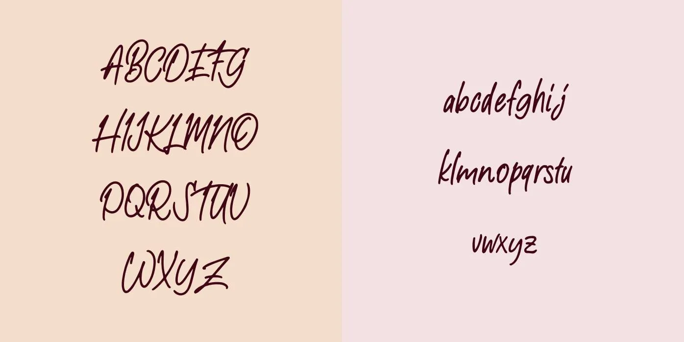 Aesthetic Notes Font Preview