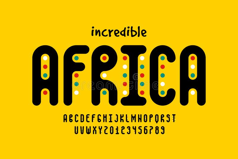 African Font