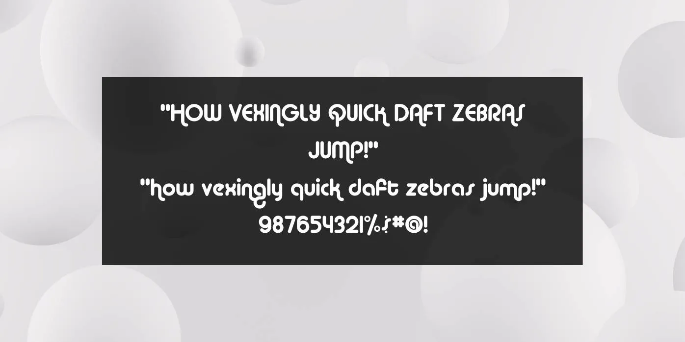 Alba Font Preview