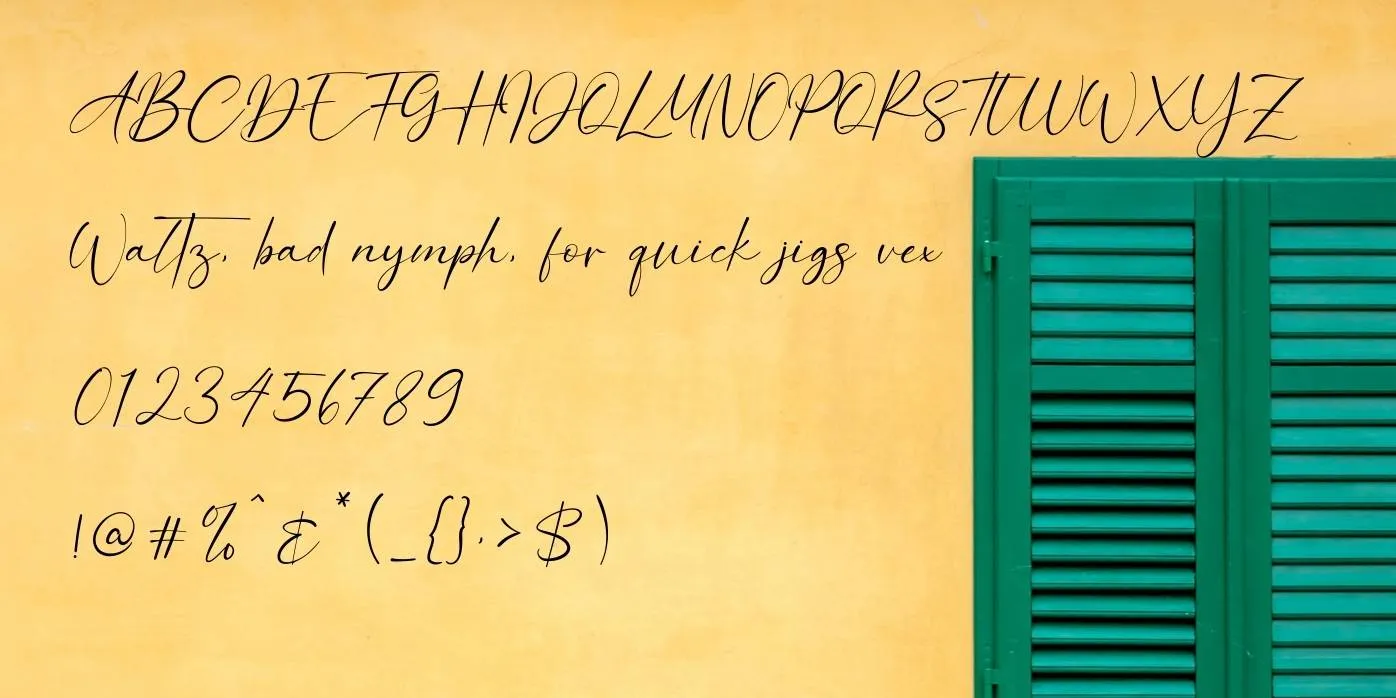 Alexandria Font Preview