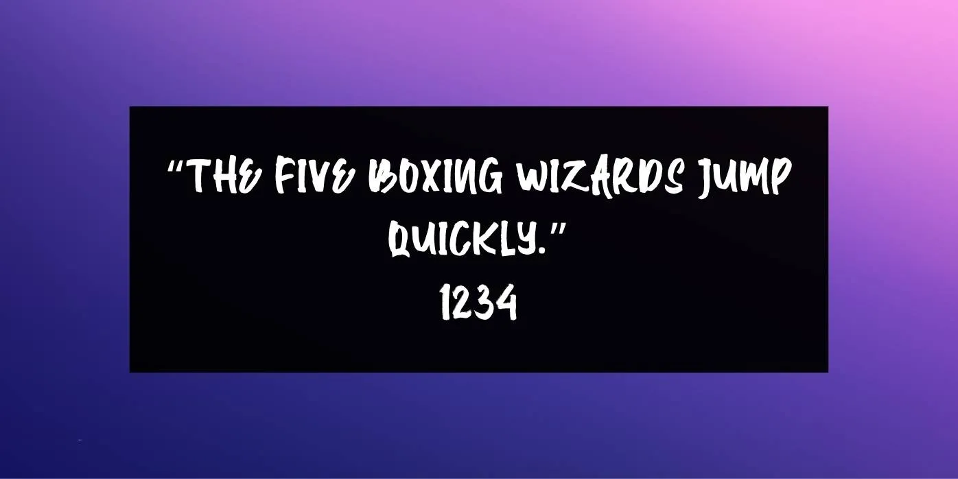 Allcaps Font Preview