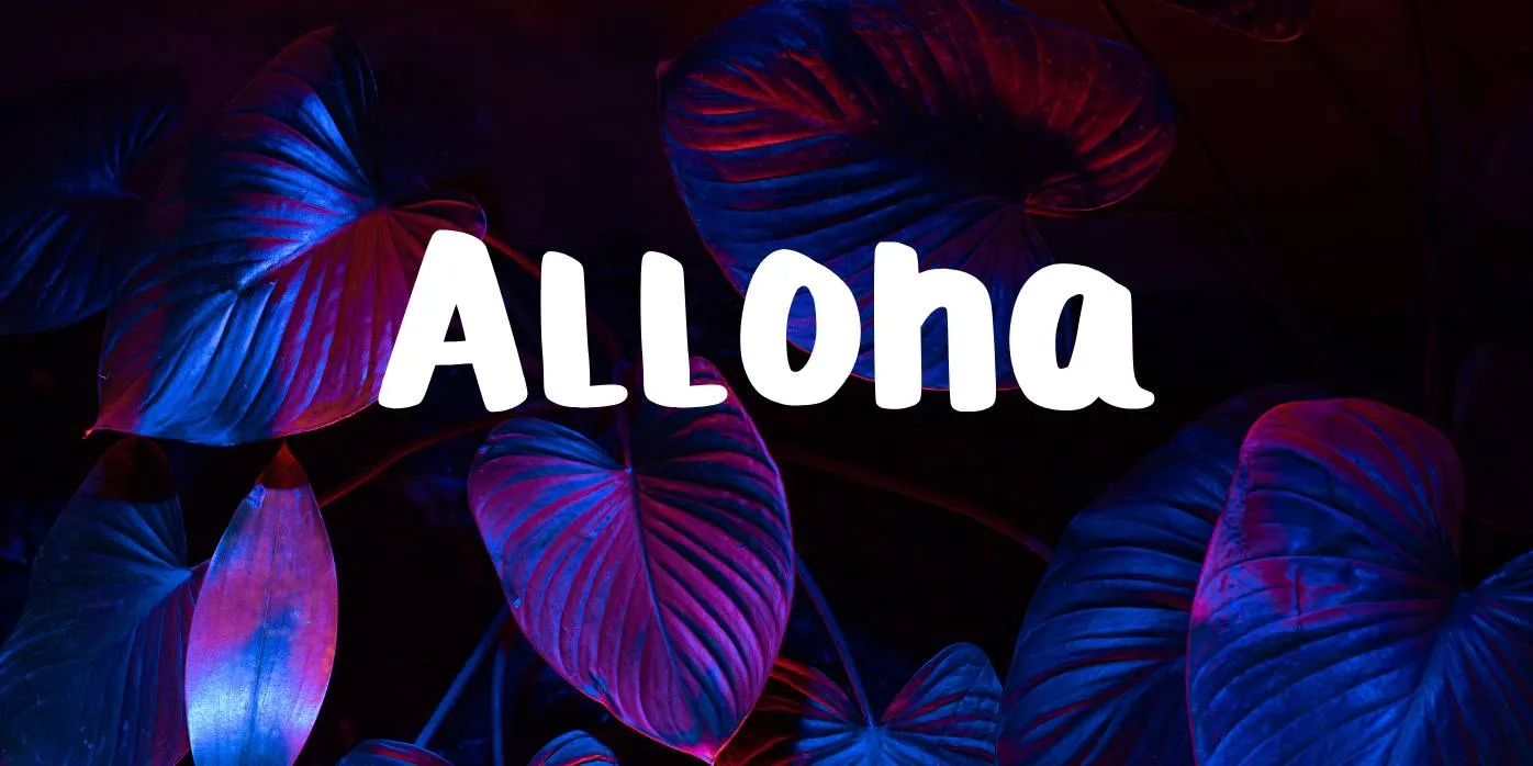 Alloha Font