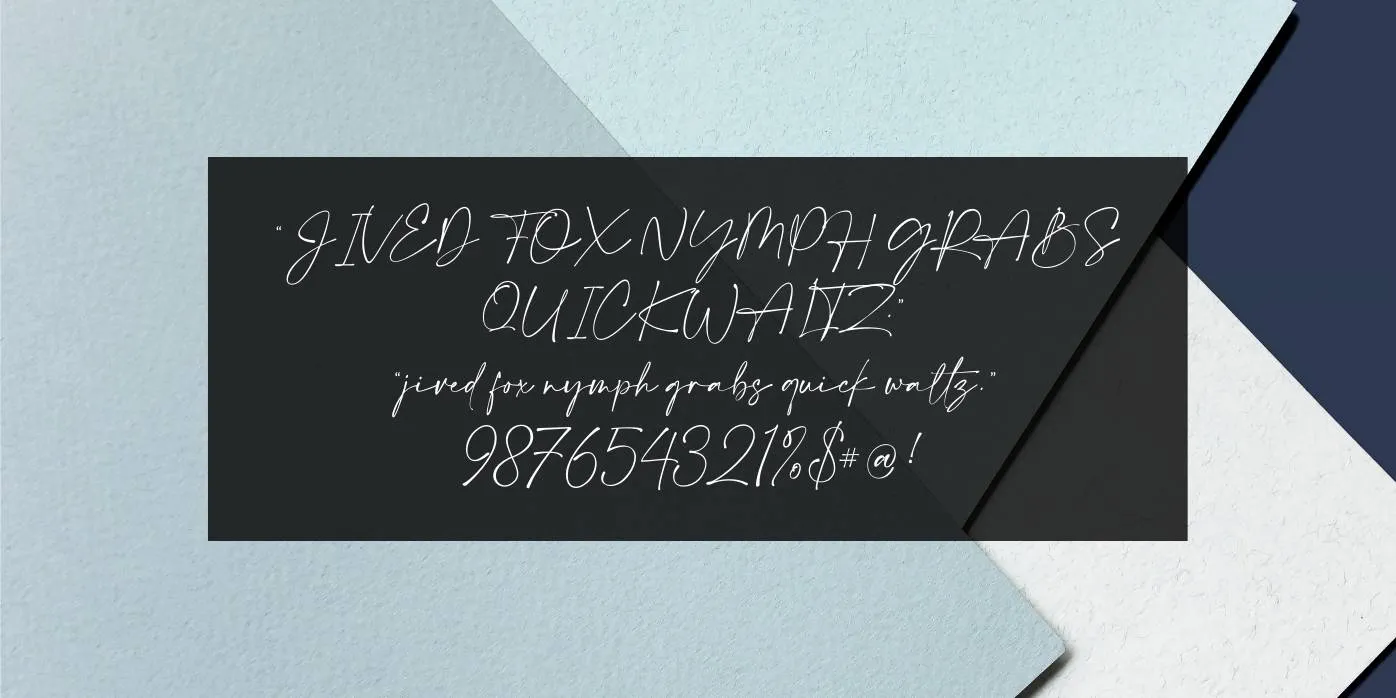 Amalfi Coast Font Preview