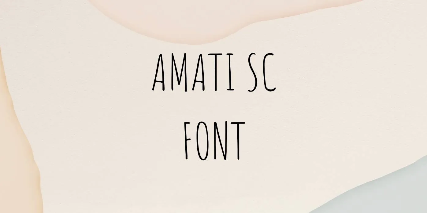 Amatic SC Font