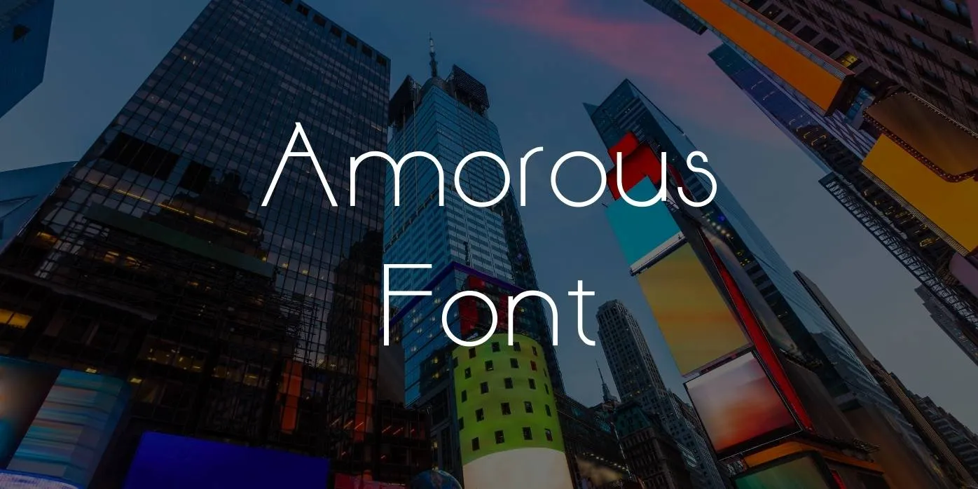 Amorous Font