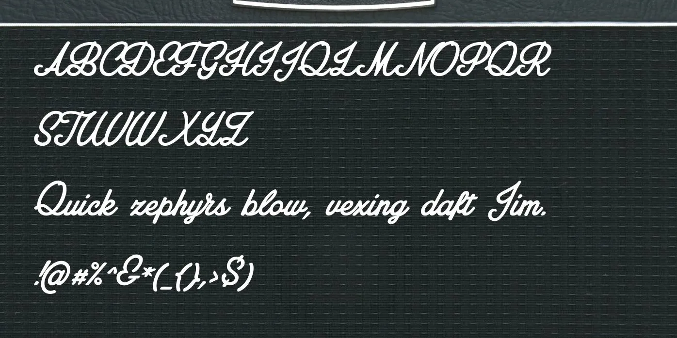 Amplify Font Preview