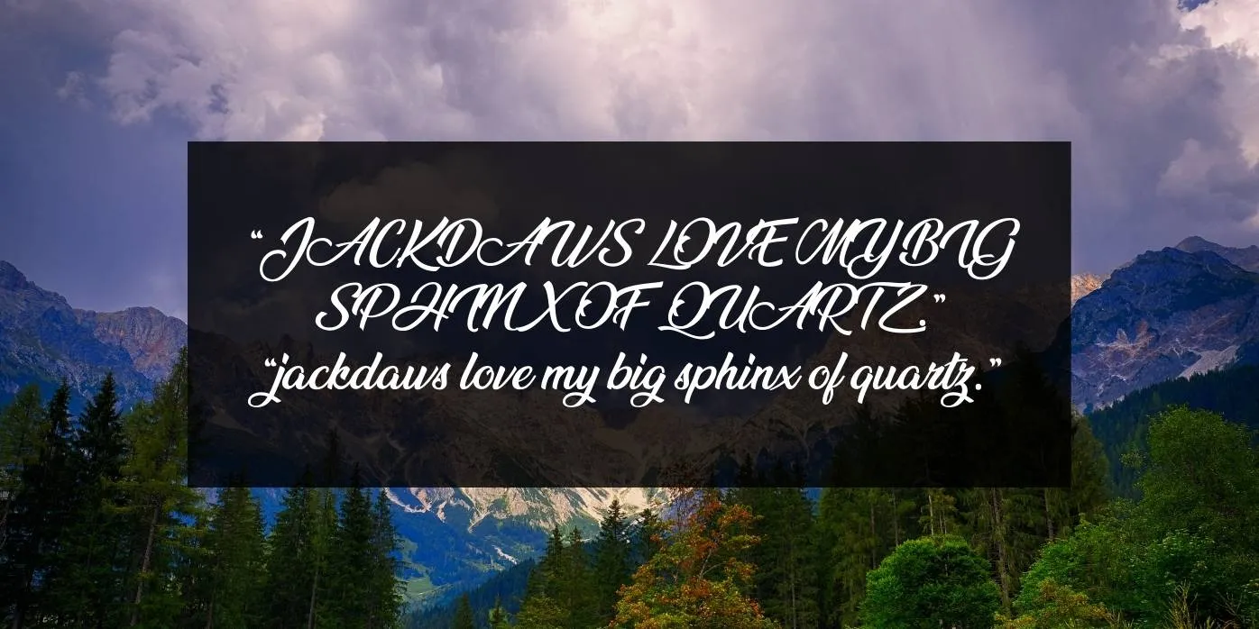 Ananda Font Preview