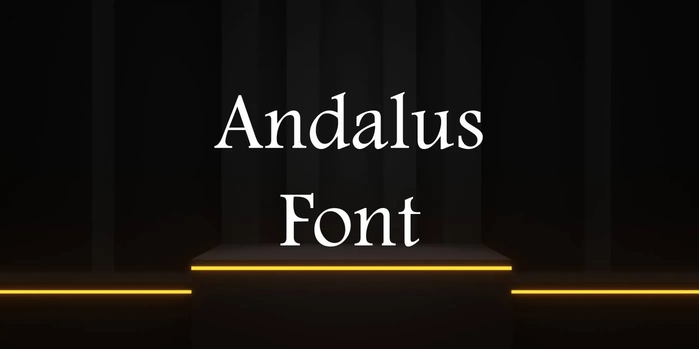 Andalus Font