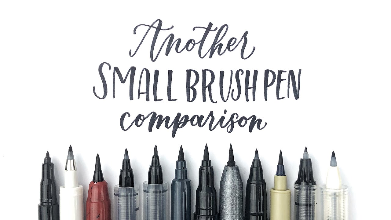 Another Brush Pen Font Preview