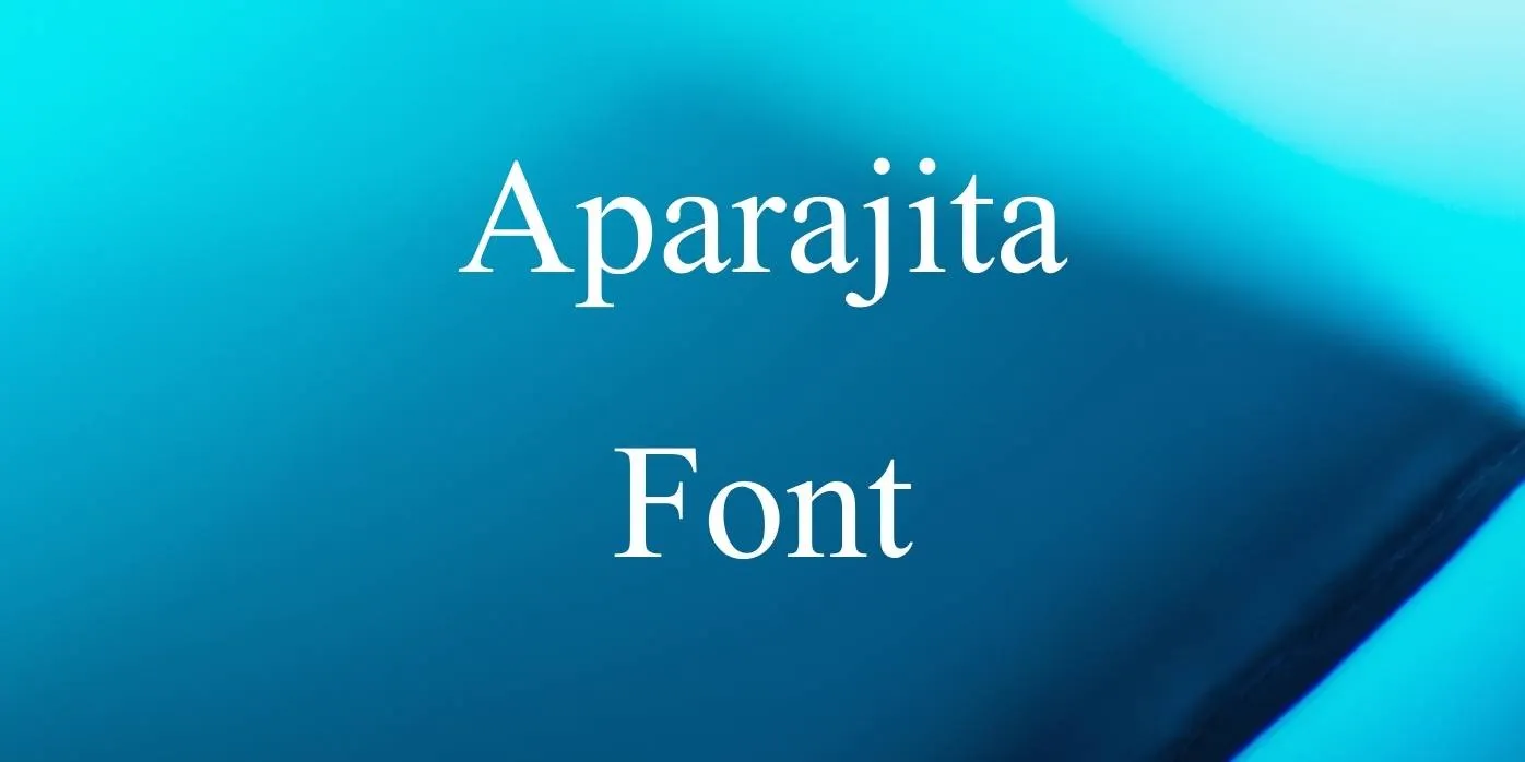 Aparajita Font