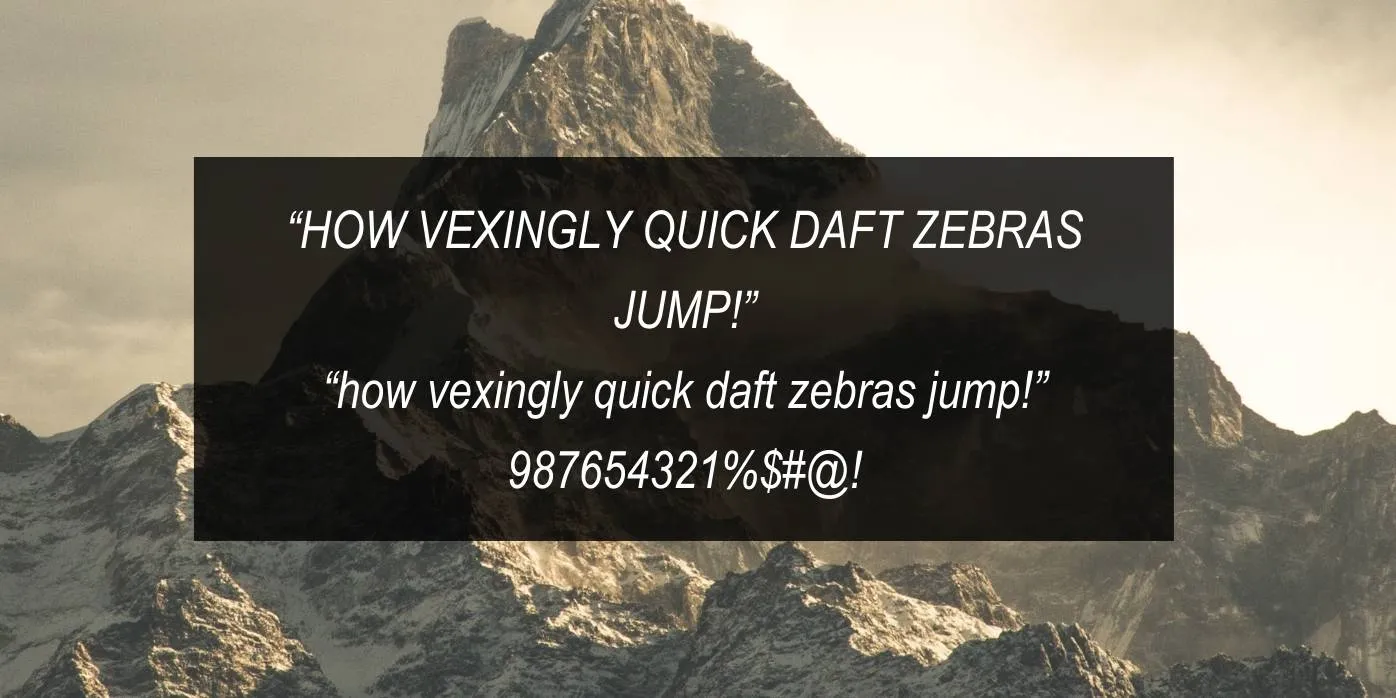 Arial Narrow Font Preview