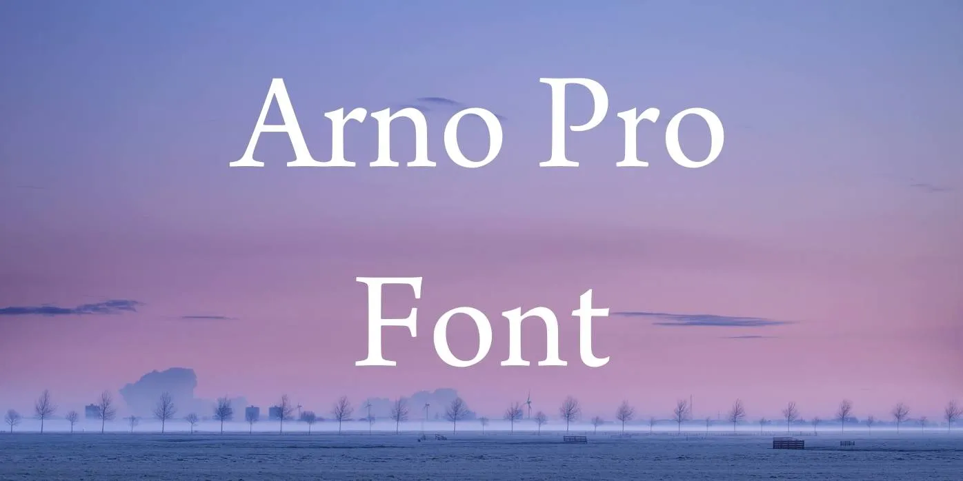 Arno Pro Font