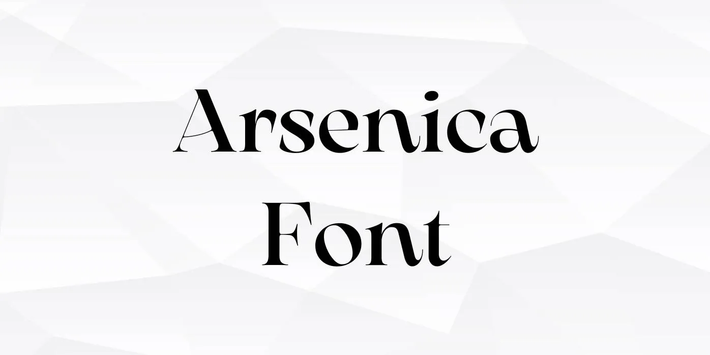 Arsenica Font
