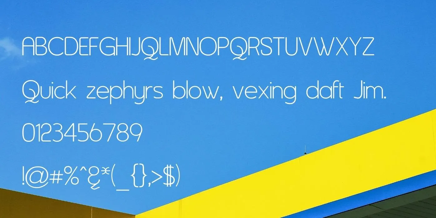 Asenine Font Preview