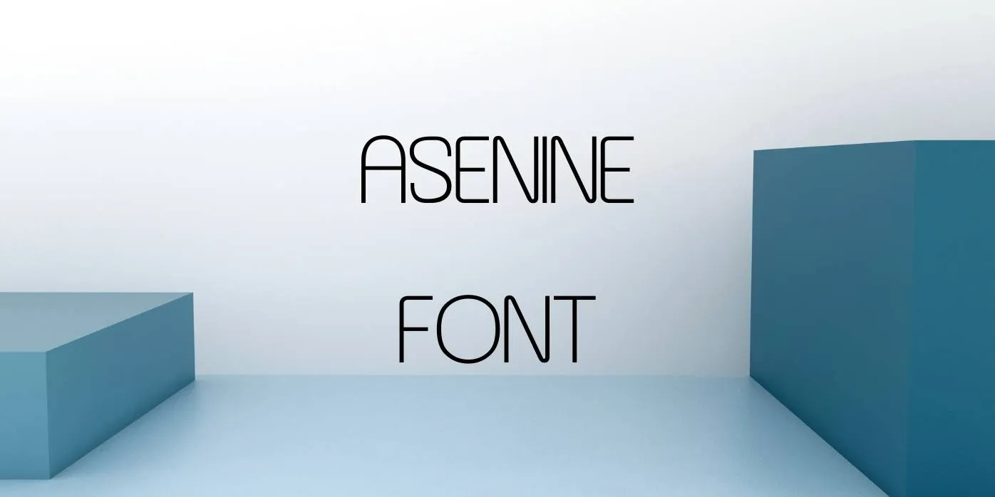 Asenine Font