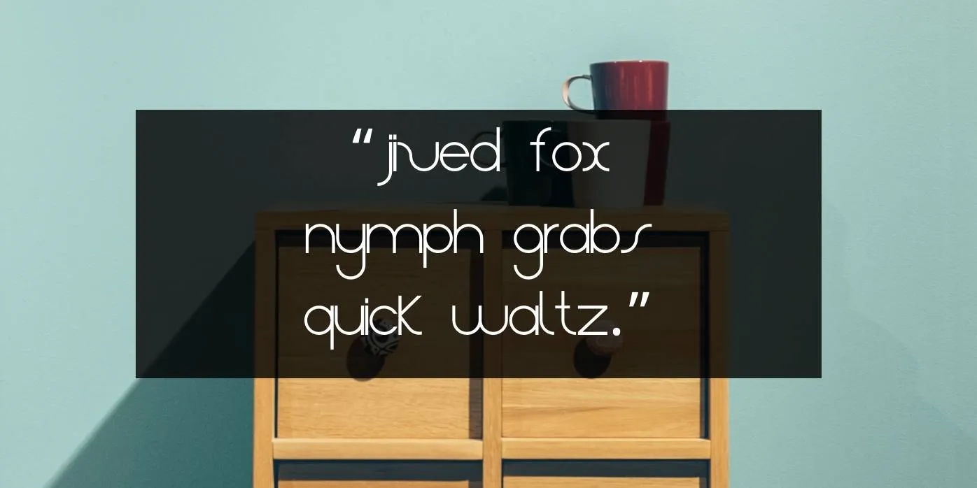 Aster Font Preview