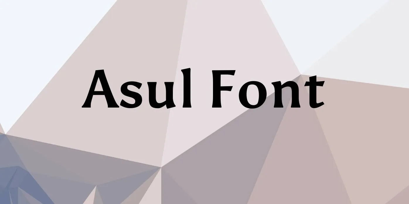 Asul Font