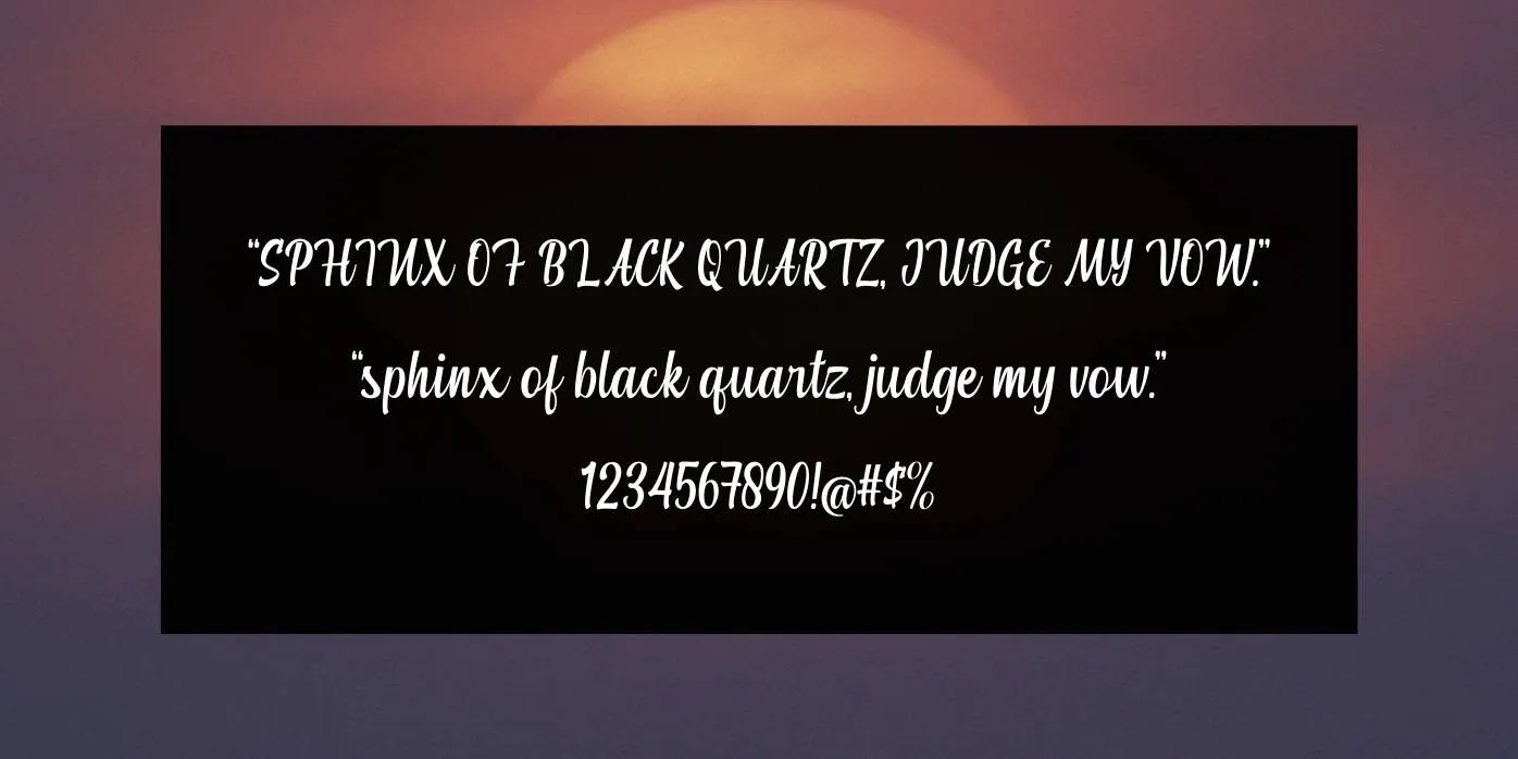 Atarashi Font Preview
