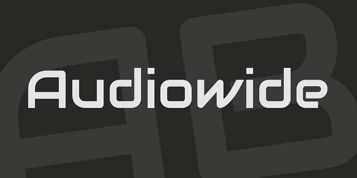 Audiowide Font