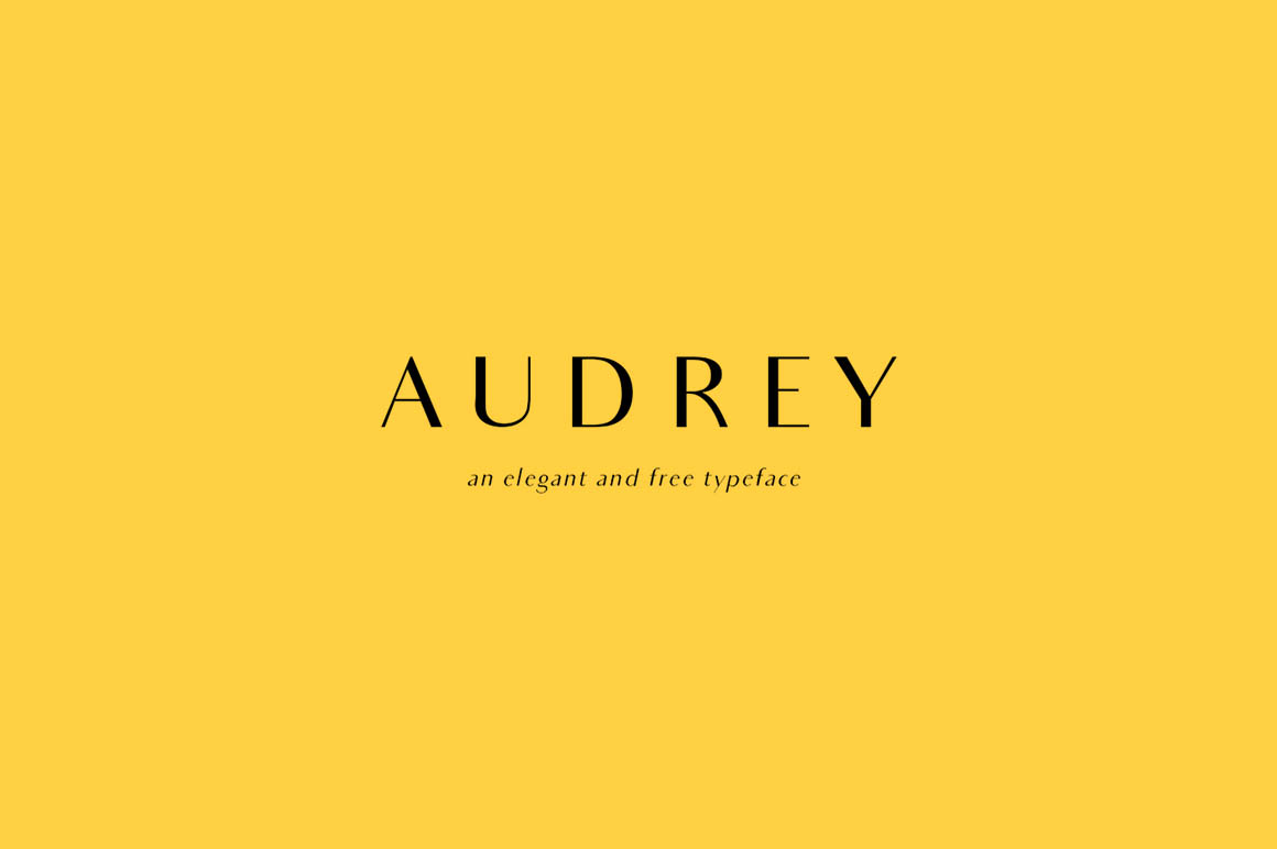 Audrey Font Preview