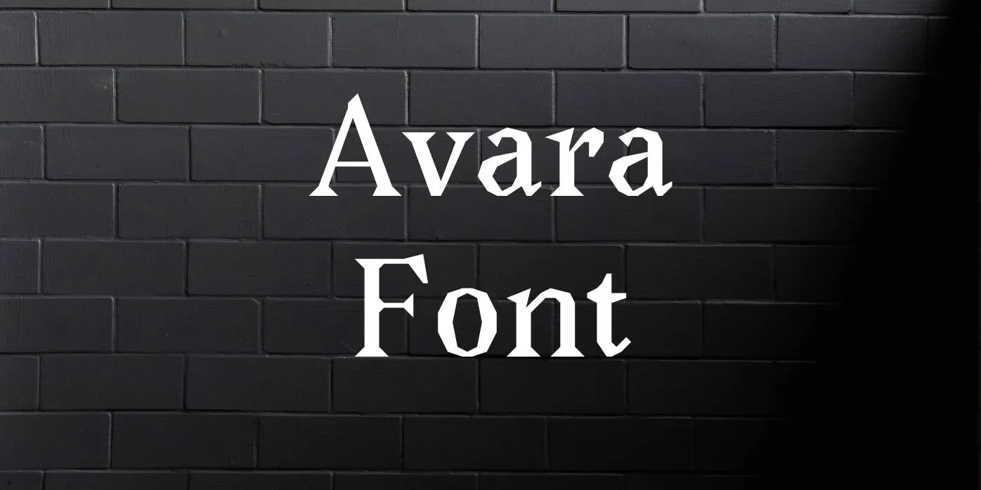 Avara Font