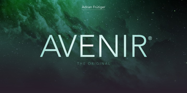 Avenir 35 Light Font