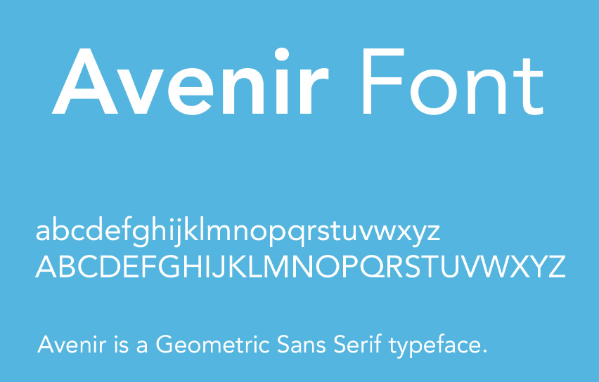 Avenir Font