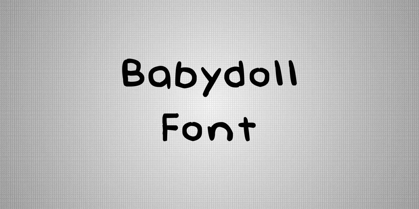 Babydoll Font