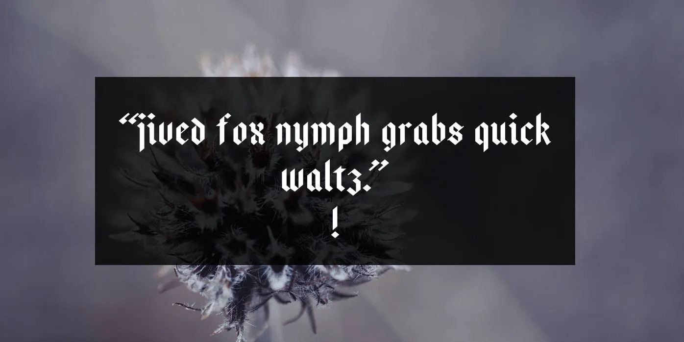 Bajern Font Preview