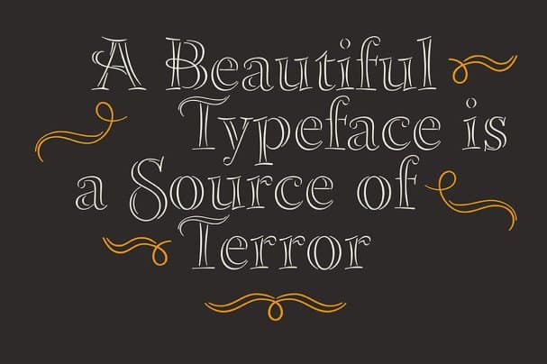 Bakersville Font Preview