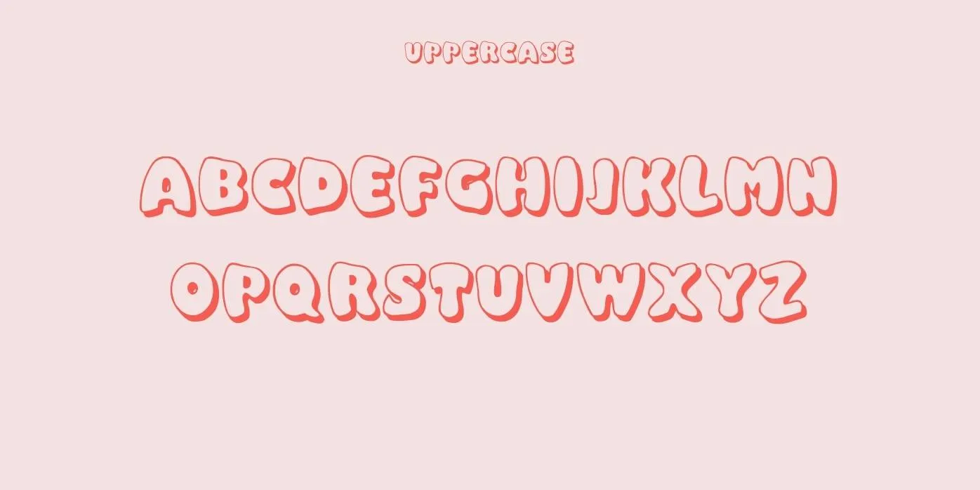 Balloony Font Preview