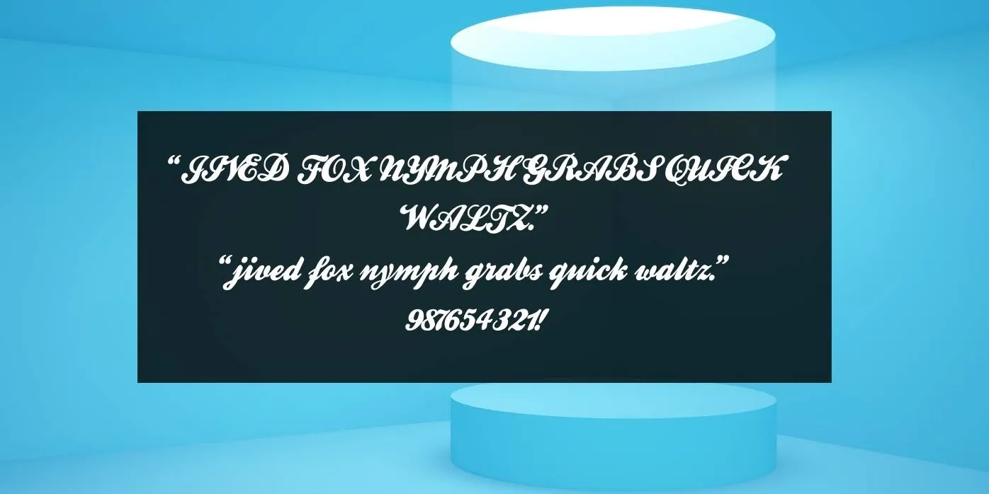 Ballpark Font Preview