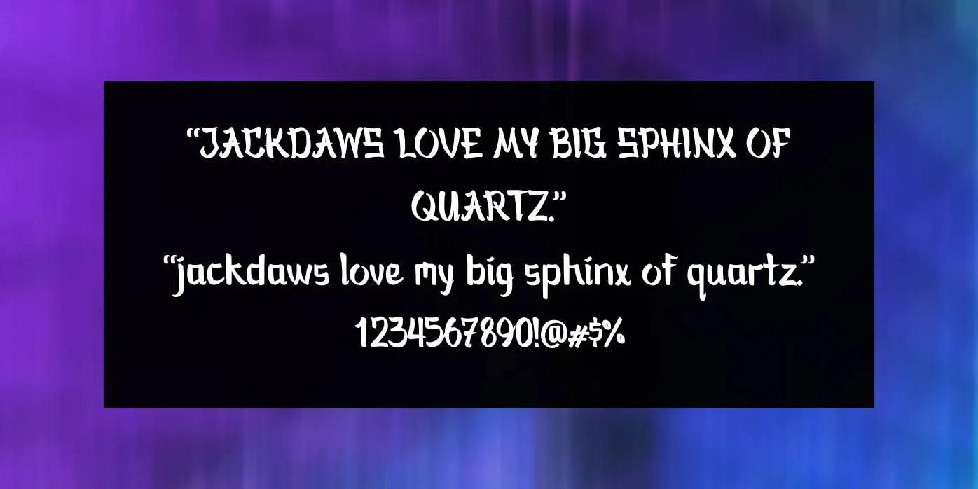 Bankai Font Preview