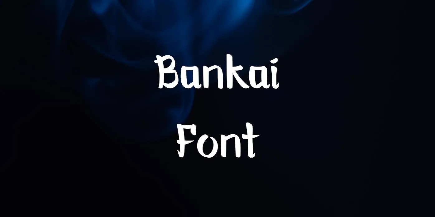 Bankai Font