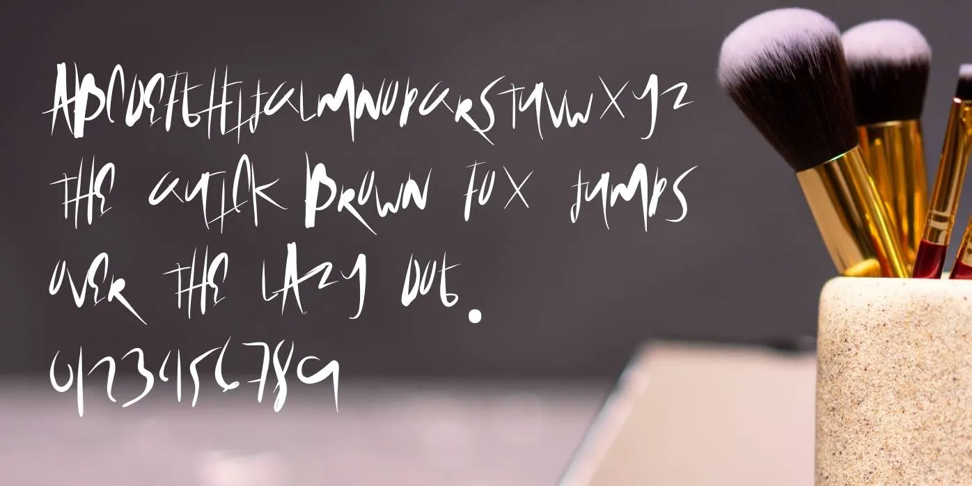 Beauty Salon Font Preview
