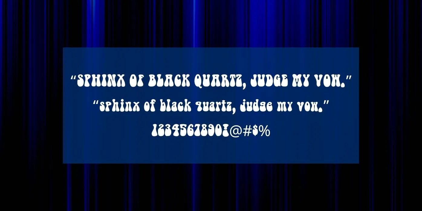 Bell Bottom Font Preview