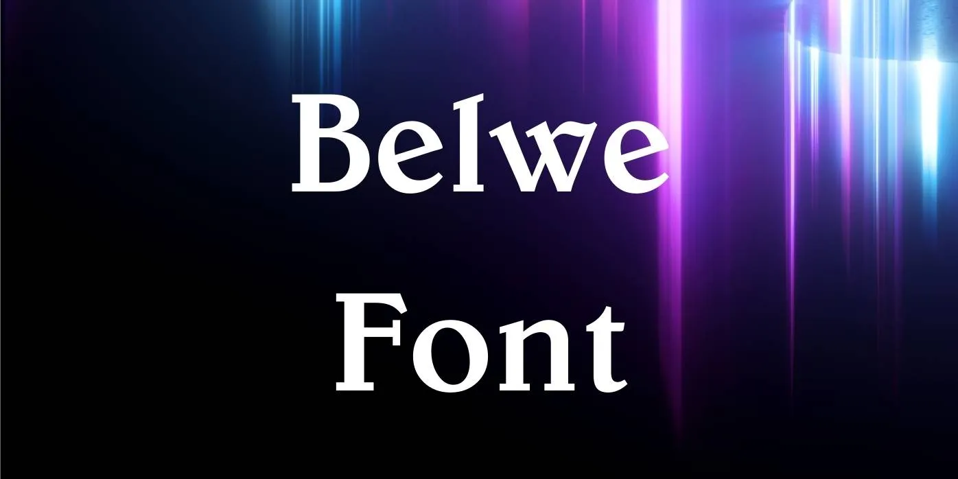 Belwe Font