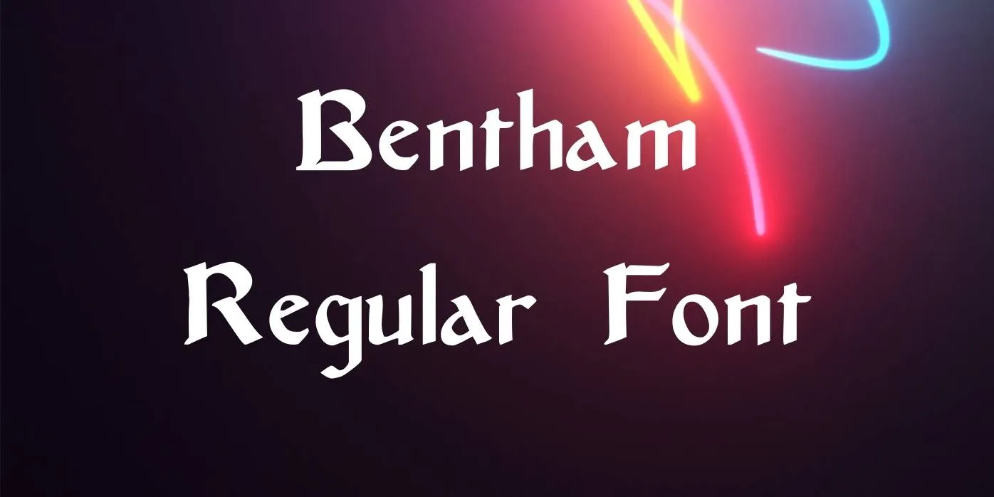 Bentham Regular Font