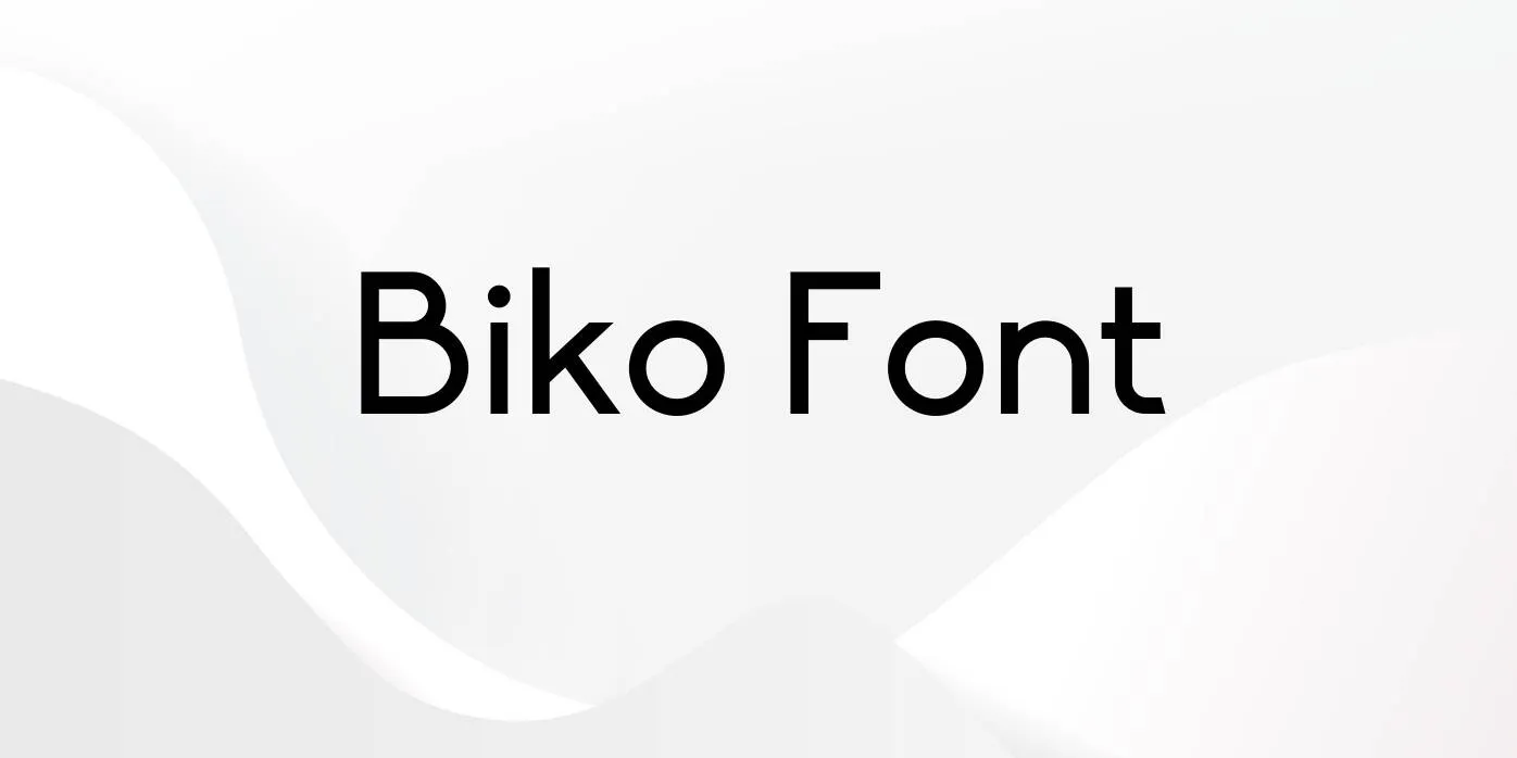Biko Font