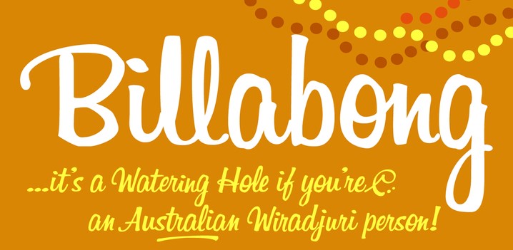 Billabong Font
