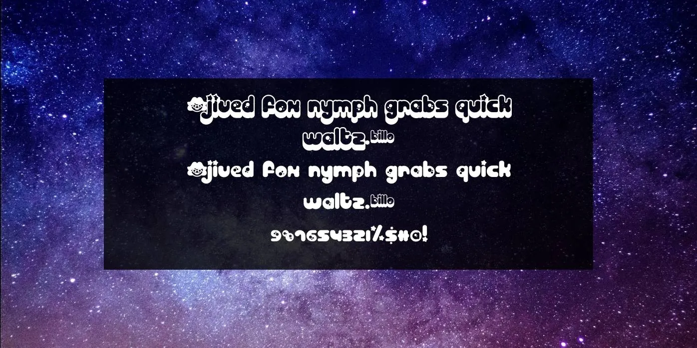 Billo Font Preview