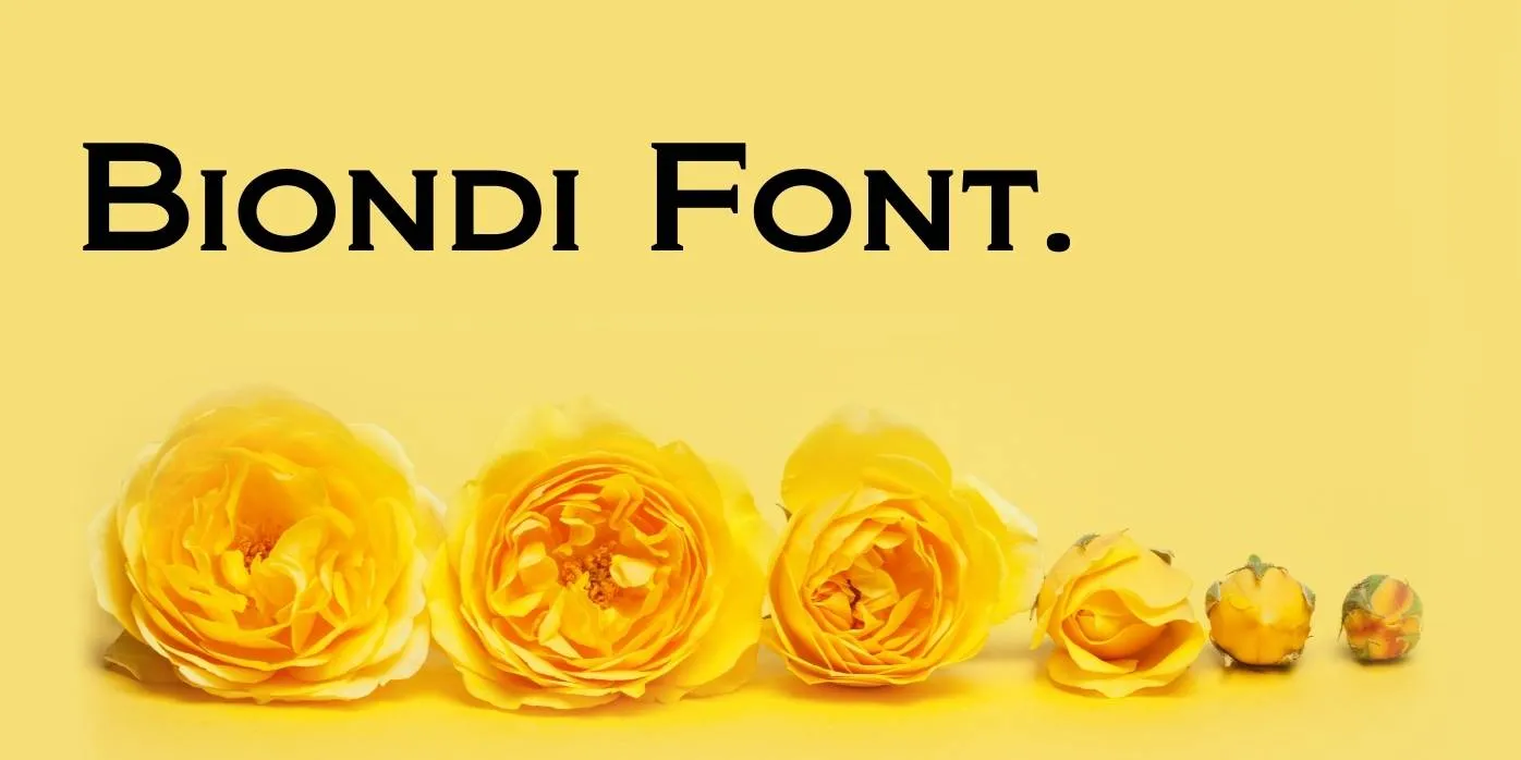 Biondi Font