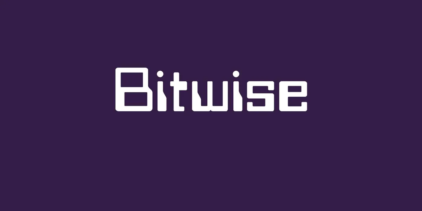 Bitwise Font