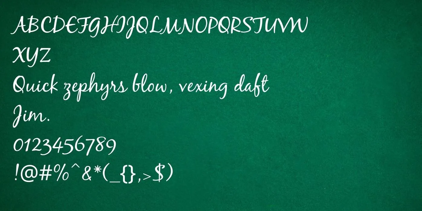 Blackjack Font Preview