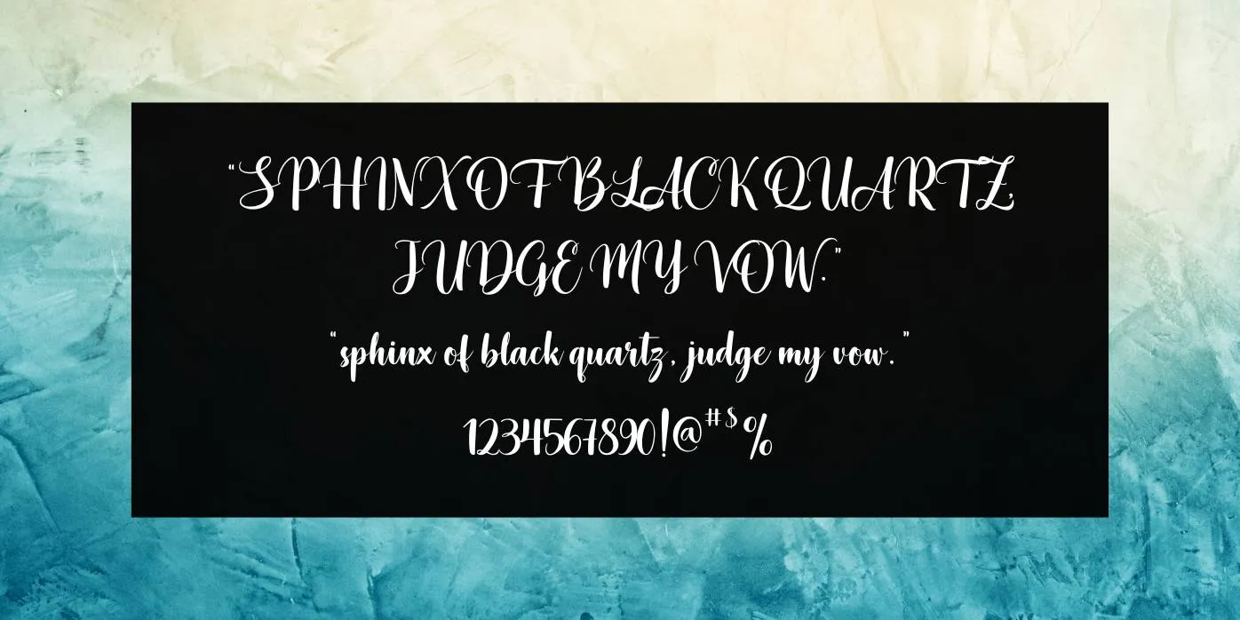 Blacklight Font Preview