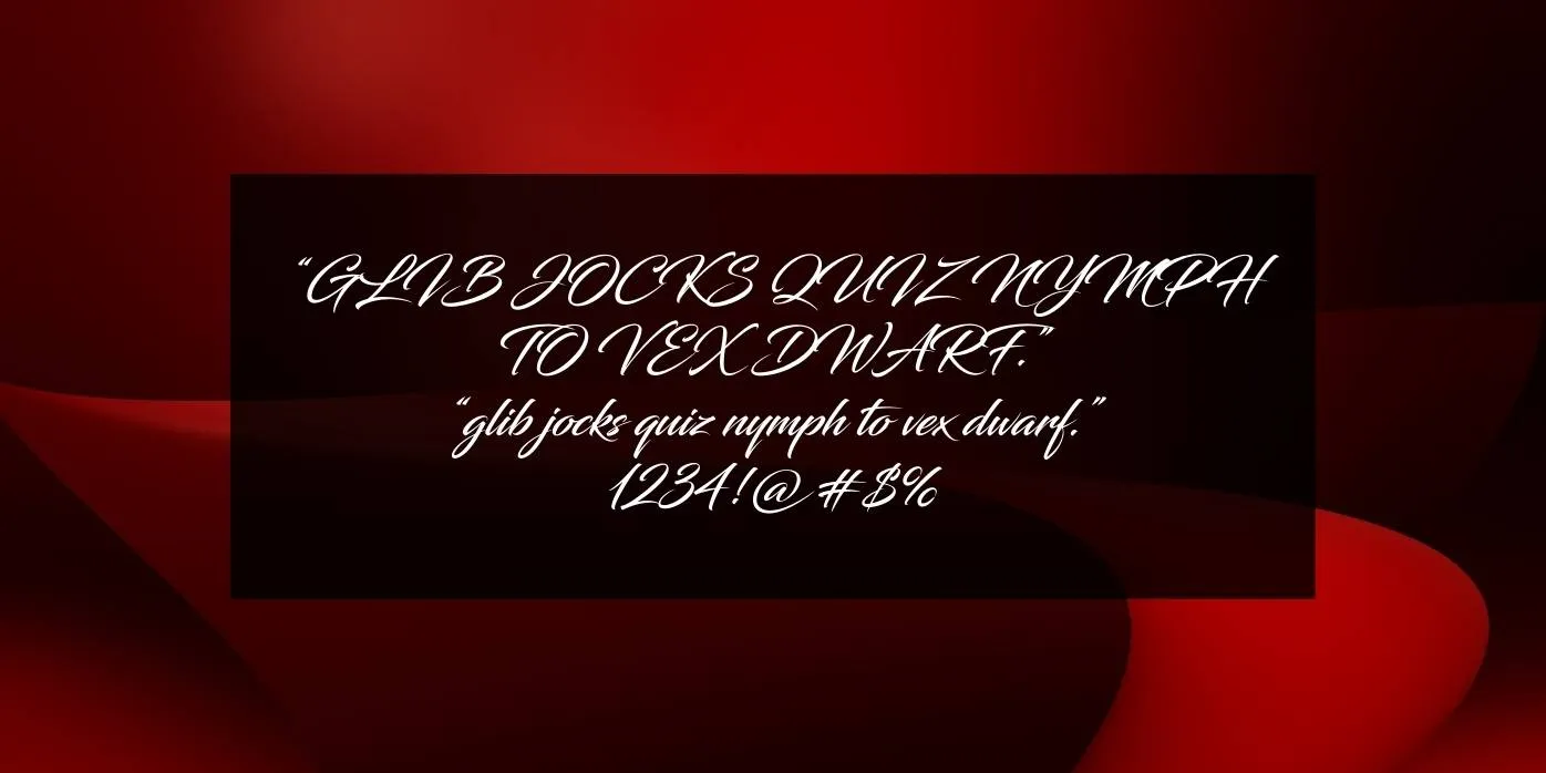 Blacksword Font Preview