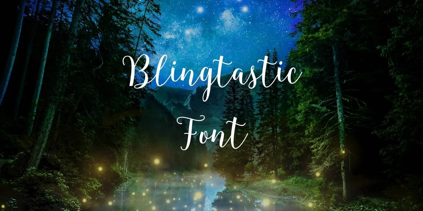 Blingtastic Font